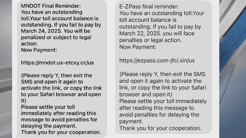 Authorities around southern Minnesota are warning residents of an ongoing scam involving...
