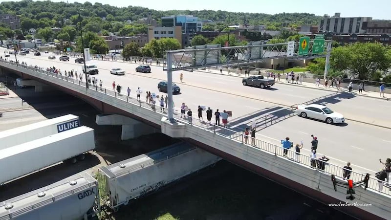 The project, which includes the bridge and ramp interchange at Highway 169 and Belgrade...