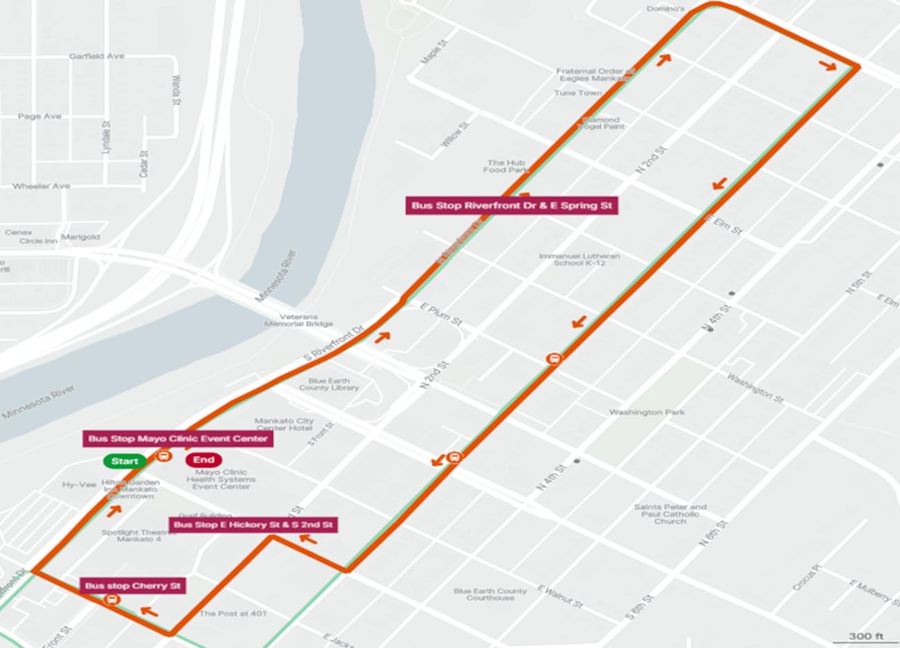Free bus service to Mankato’s RibFest