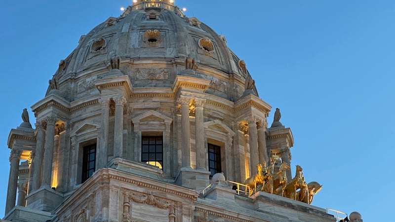 The Minnesota Capitol in St. Paul is shown in the pre-dawn light on Tuesday, March 11, 2025....
