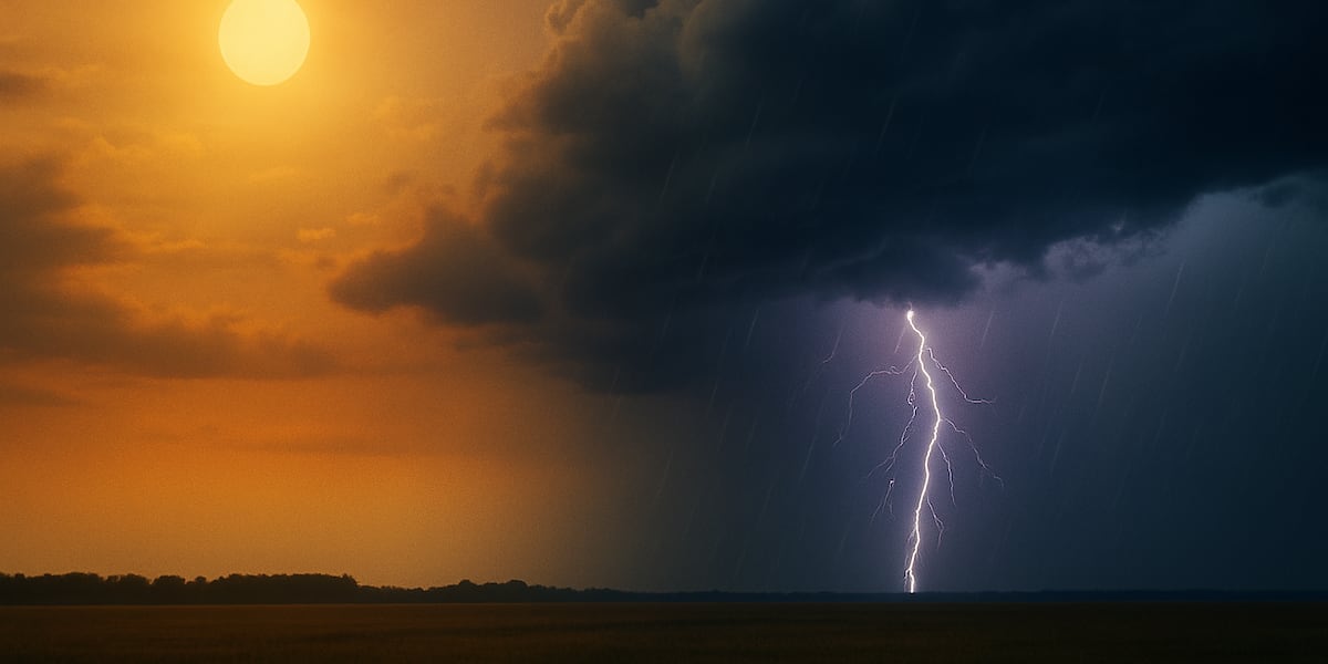 A few strong storms possible late tonight into Sunday morning