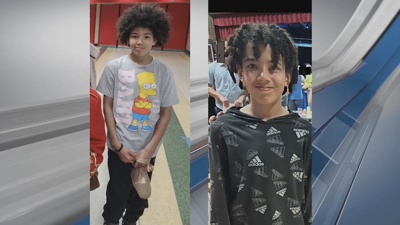 Authorities are searching for a missing 12-year-old, Sayvon Brown, who was seen getting into a...