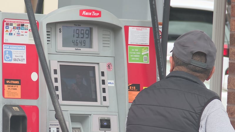 Locally in the Mankato area, gas prices are around $4.09 per gallon.