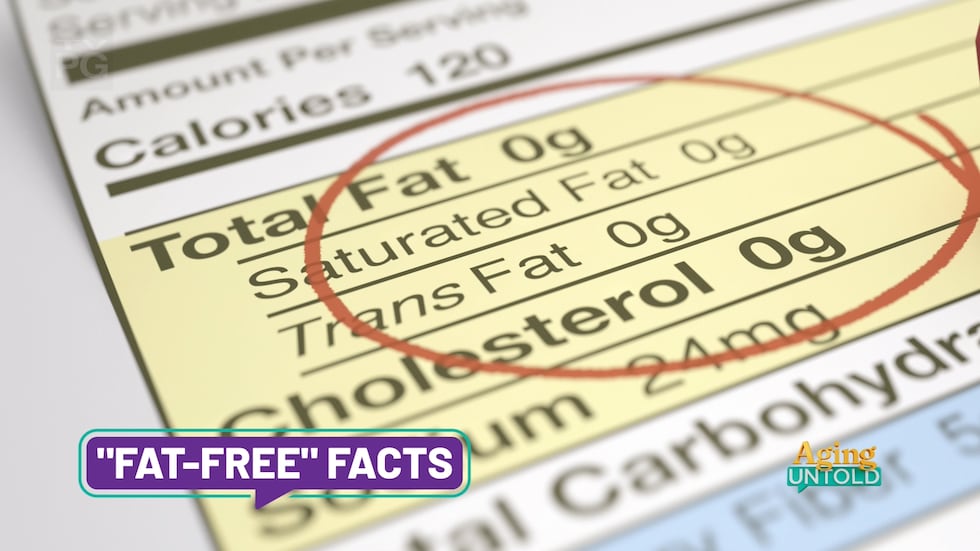 Fat-free does not always mean healthy.