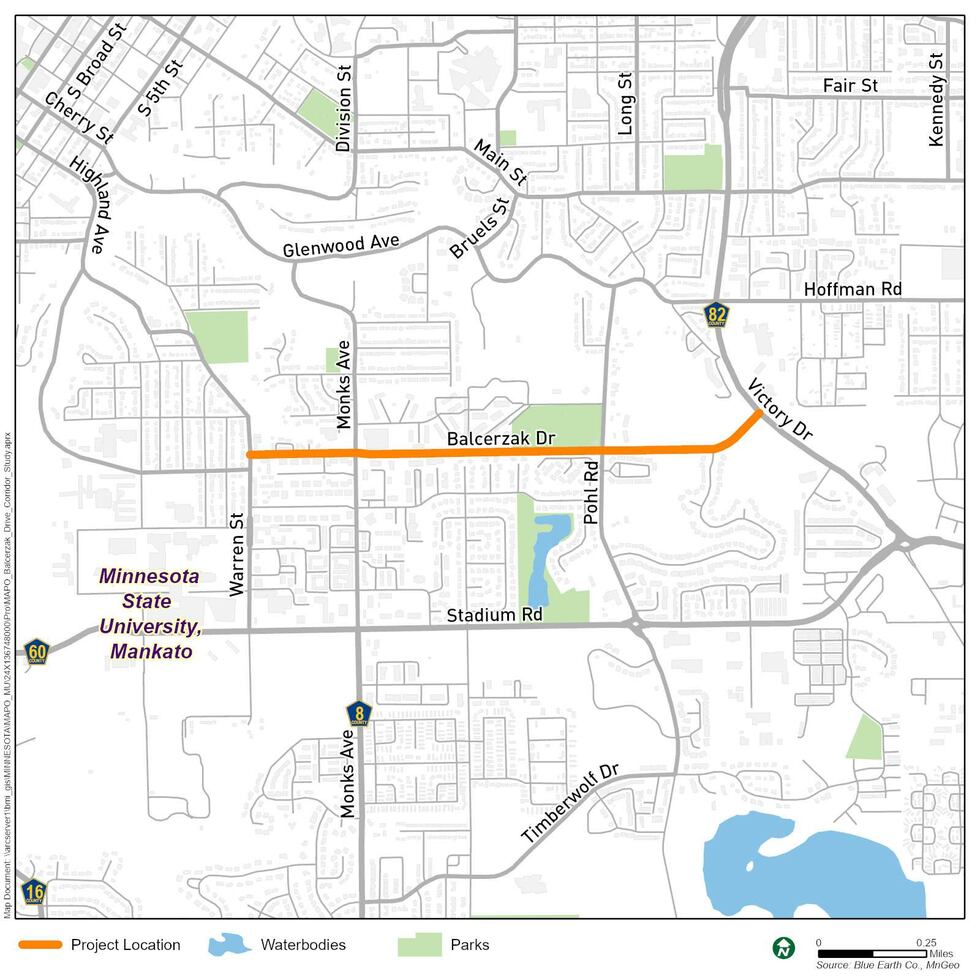 The City of Mankato and MAPO, the transportation planning organization, will hold an open...