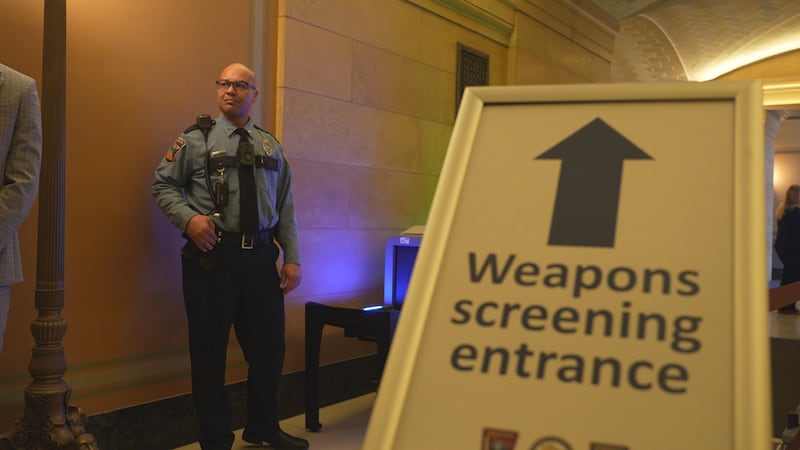 Minnesota Capitol Security will implement new weapons screening in 2026