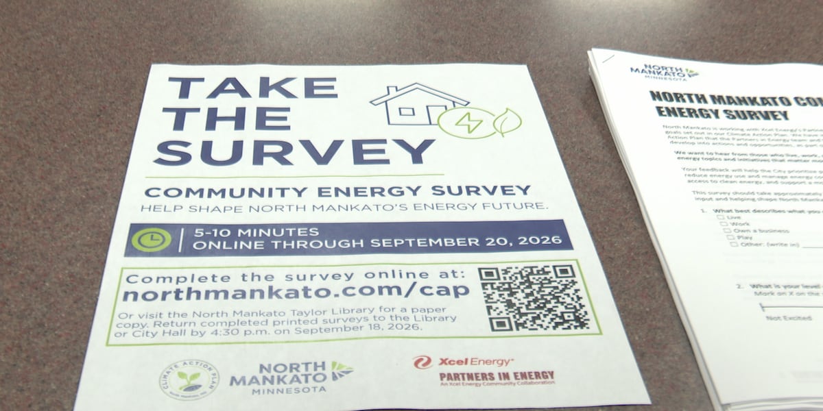 North Mankato launches survey to develop energy action work plan