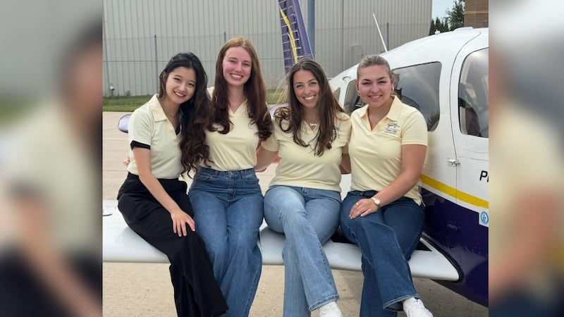 Minnesota State University Purple Tails Compete in Air Race Classic