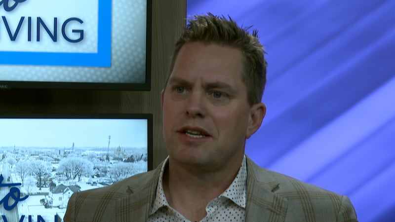 Darin Johnson, speaks on importance of 2025 MN AG Expo