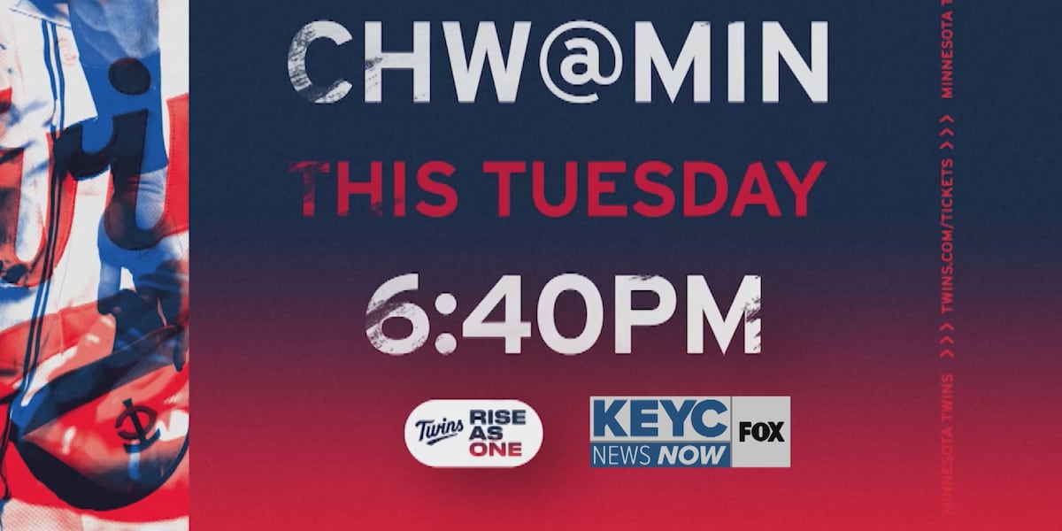 Watch the Twins and White Sox Tuesday on FOX Mankato