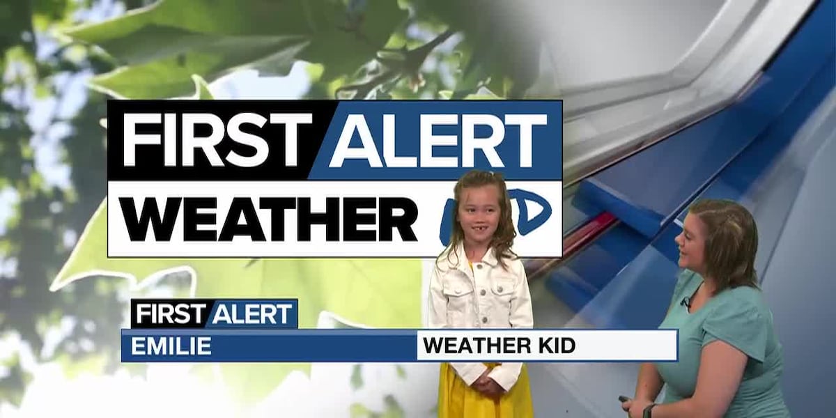Weather Kid: Winter loving 6-year-old looks forward to the cool weekend temps