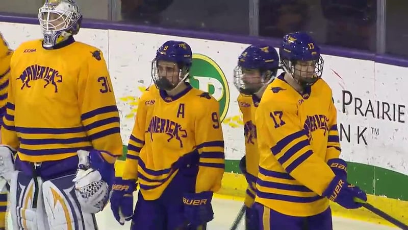 Mavericks win first round series of Mason Cup Playoffs against Ferris State.