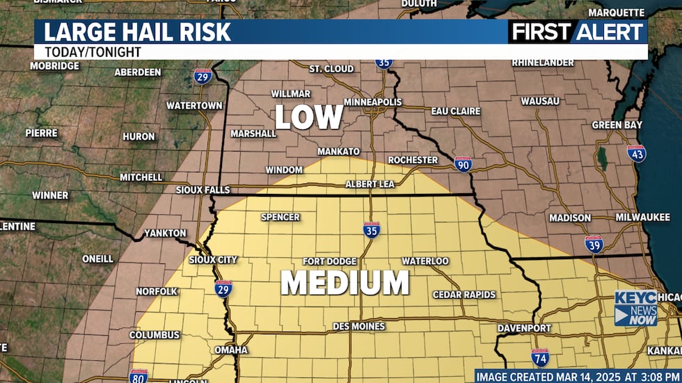 Keyc ALERT: Severe storms this evening; wind and snow Saturday