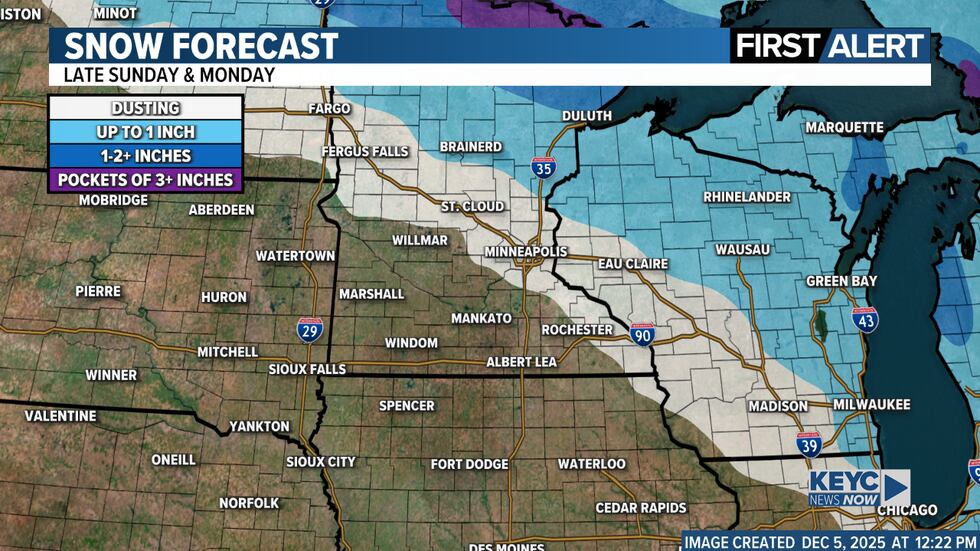 Multipule Rounds Same Impact Winter on repeat: Multiple rounds of snow ahead