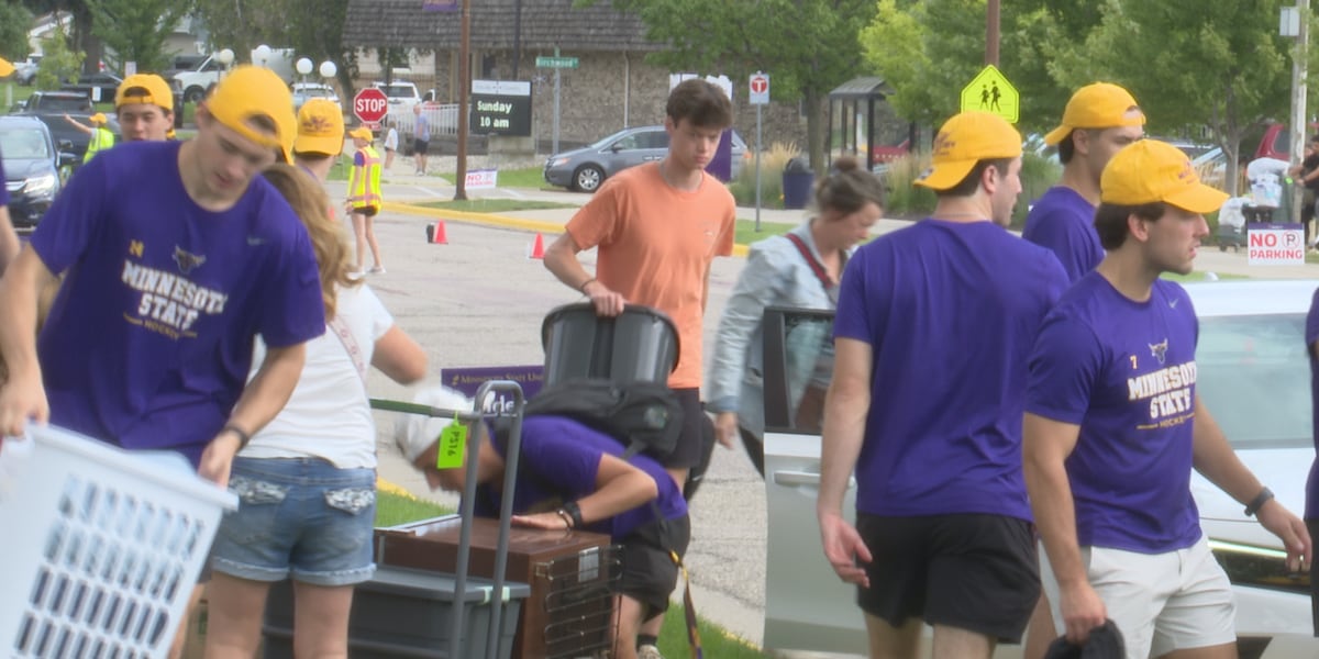Minnesota State University, Mankato welcomes more than 2,600 students for Move-In Day