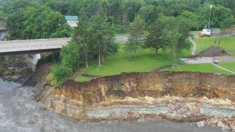 Even as the situation at the Rapidan dam grows more stable, all the erosion that’s happened...