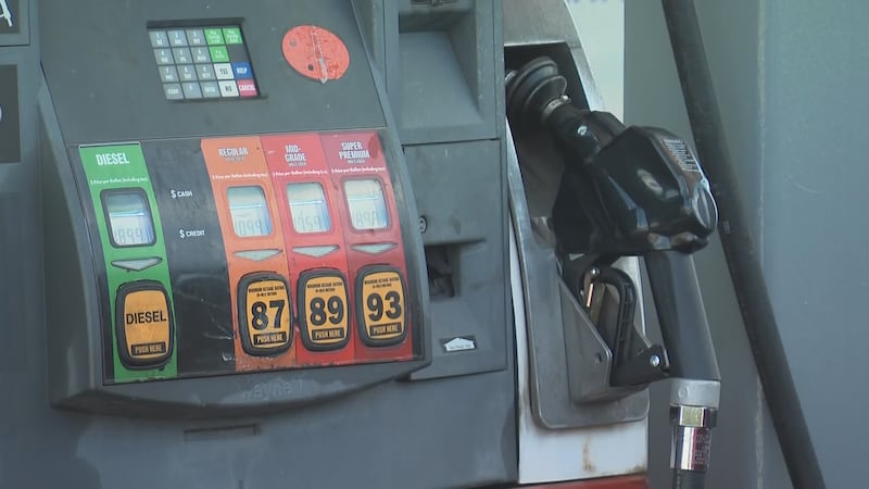 As we head into the weekend, according to AAA, the average price for a regular gallon of gas...