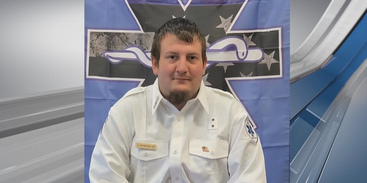 First responders come together to remember one of their own, Zachary Morrow