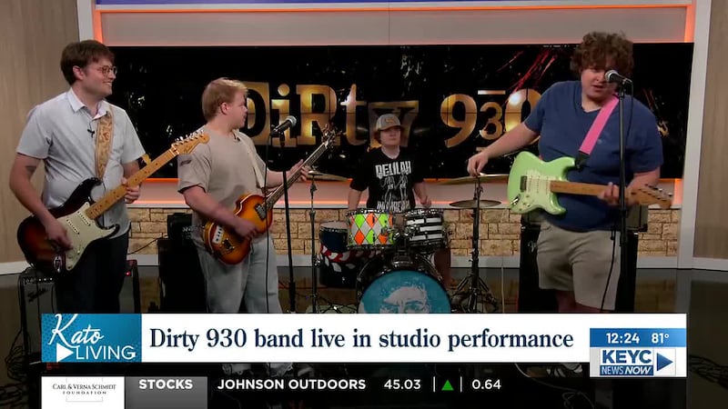 Jam out with a live performance from local band Dirty 930!