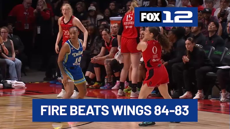 Portland Fire beat the Dallas Wings 84-83 on Saturday night in Commissioner’s Cup play to end...
