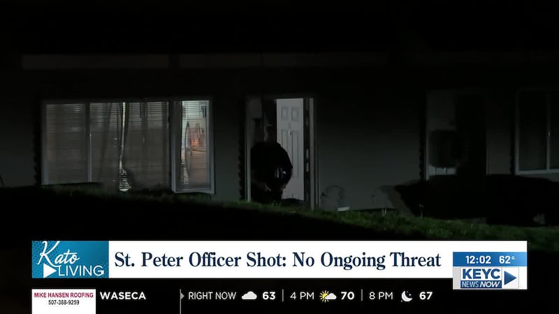 A St. Peter Police Officer was shot during what the department is calling an incident Thursday...