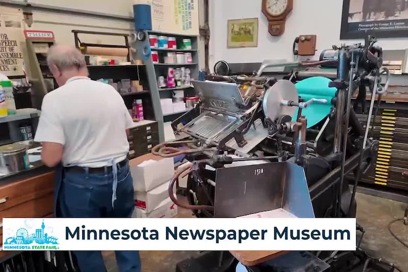 Tag along with Shawn as he checks out the Minnesota Newspaper Museum at the Minnesota State...