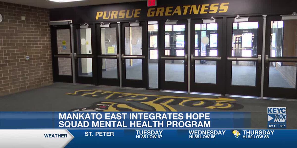 Mankato East High School integrates 'Hope Squad' mental health program