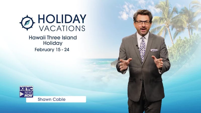 Join KEYC Chief Meteorologist Shawn Cable on a tropical vacation to Hawaii in February 2025