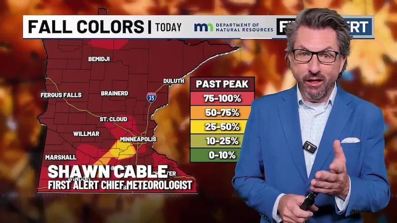 10/23/2026: Meteorologist Shawn Cable has an update on the cold front that will take us from...