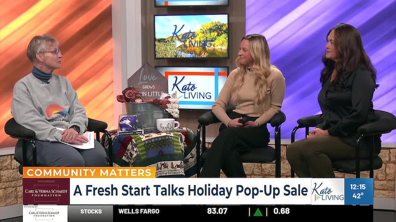 Today we got a look at Fresh Start's Holiday Pop-Up Sale and the meaningful cause behind it.