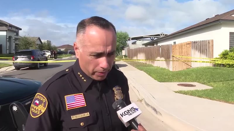 A U.S. Border Patrol agent is charged with fatally stabbing his wife in Texas. (KGNS)